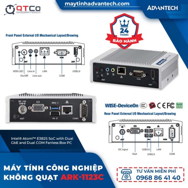 Máy tính công nghiệp ARK-1123C