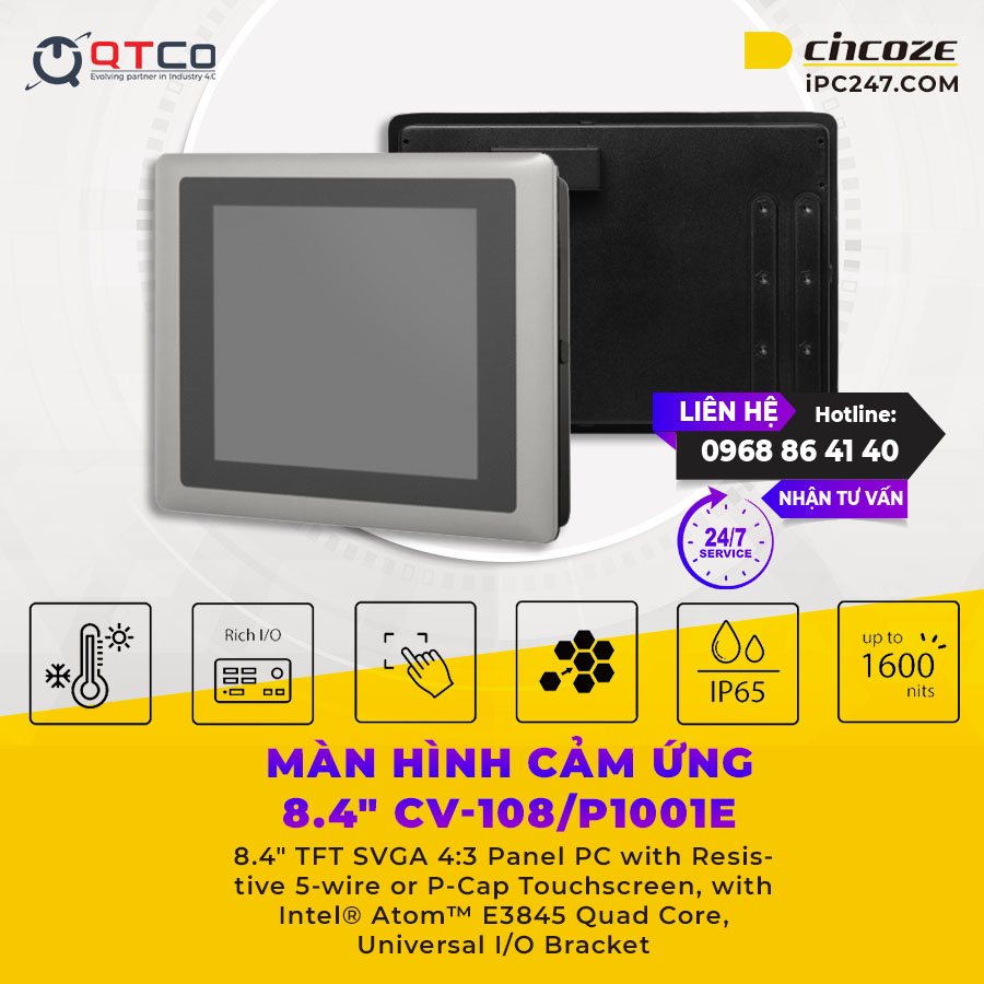 Màn hình cảm ứng CV-108/P1001E